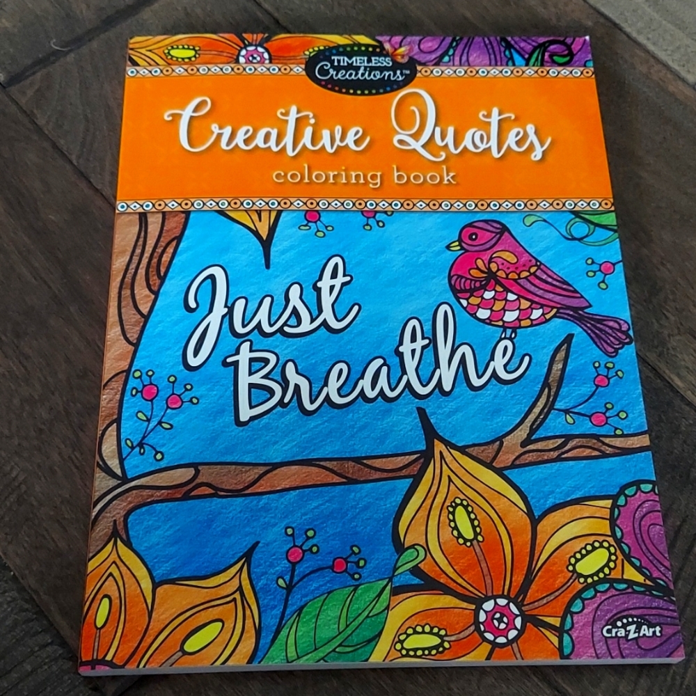 Creative Quotes coloring book